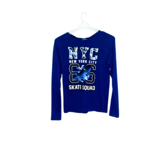 #K16 Kids NYC Skate Squad Long Sleeve T-Shirt with Hat - Picture 1 of 7